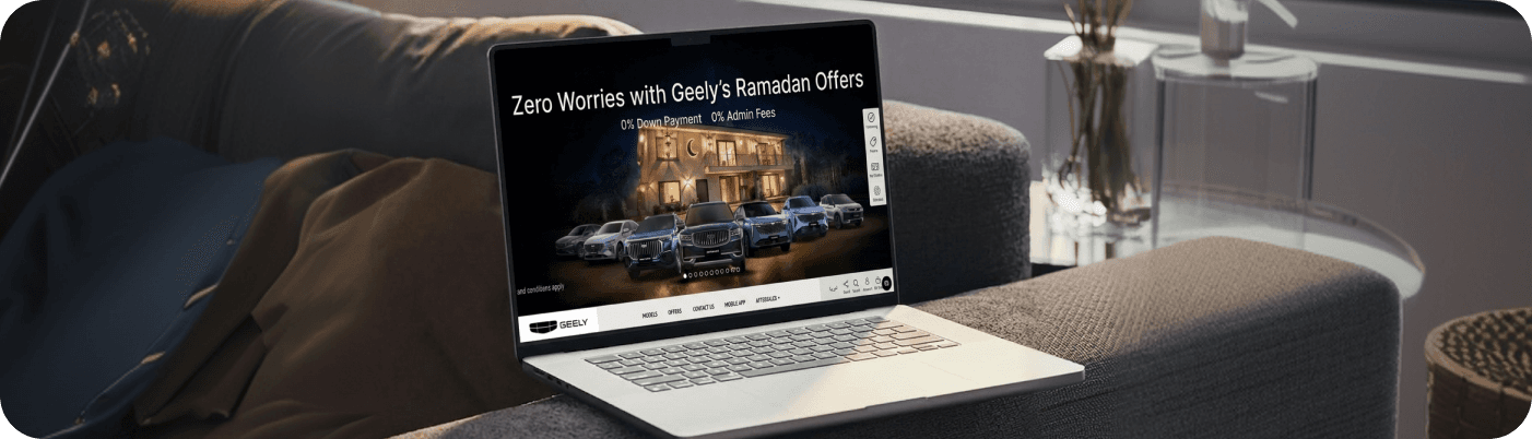 Geely Saudi Arabia - Driving the Brand Online