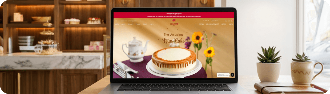 Tehzeeb Bakers - A Complete eCommerce & POS Platform
