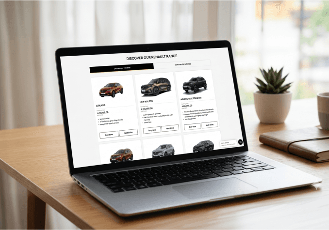 Renault KSA - From Brochure to Buying Experience