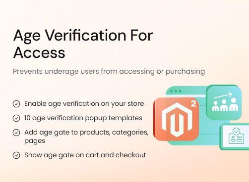 Age Verification Popup magento 2