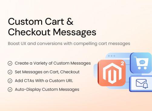 Custom Cart & Checkout Messages Magento 2