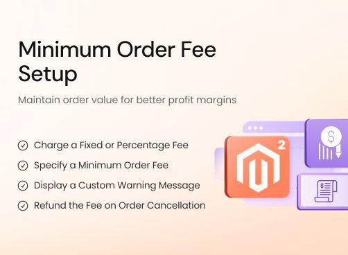 Minimum Order Fee Magento 2