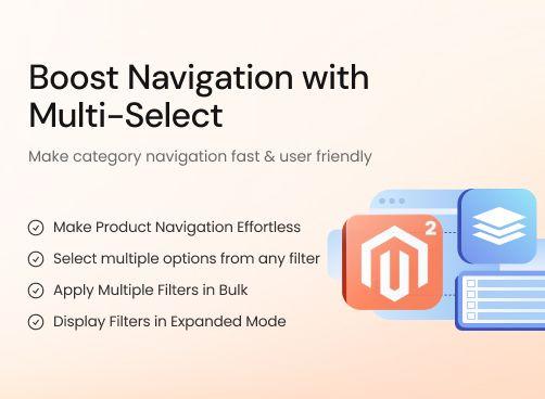 Multi Select Layered Navigation Magento 2