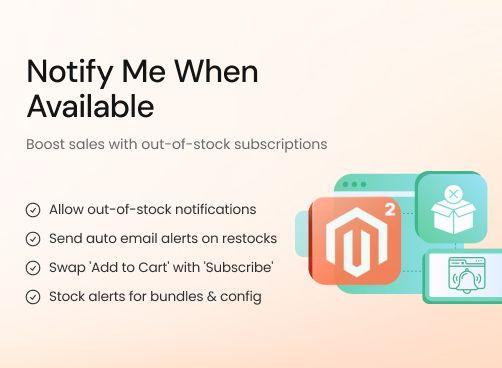 Out of Stock Notification magento 2
