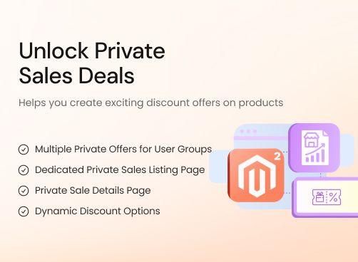 Private Sales magento 2