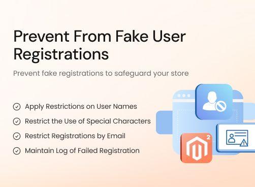 Restrict Fake Registration magento 2