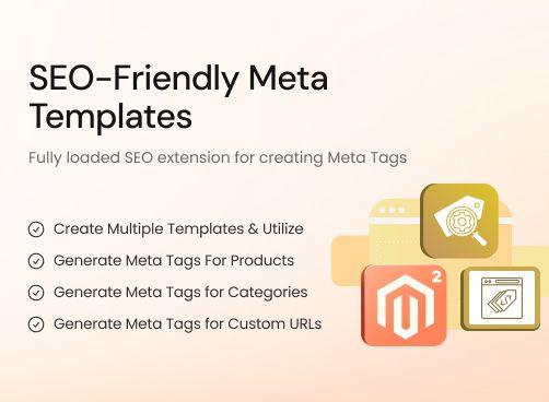 SEO Meta Tags Templates magento 2