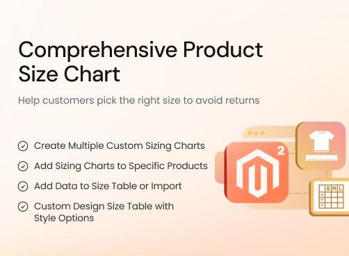 Maattabel magento 2