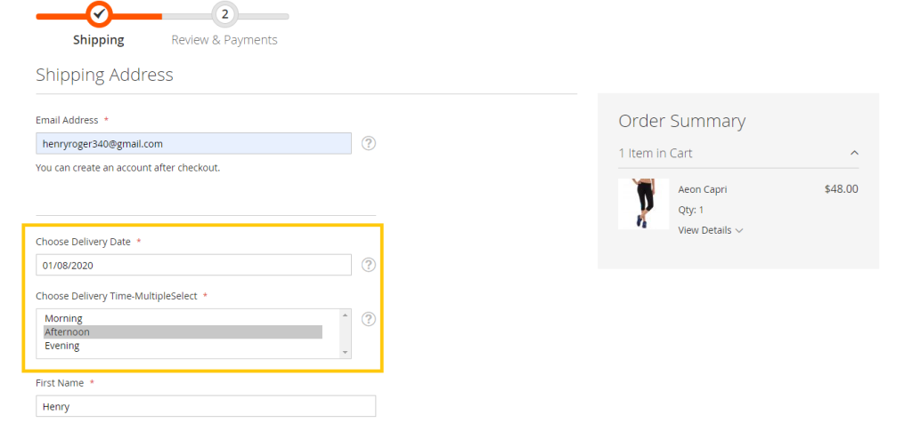 Magento 2 add field to shipping address