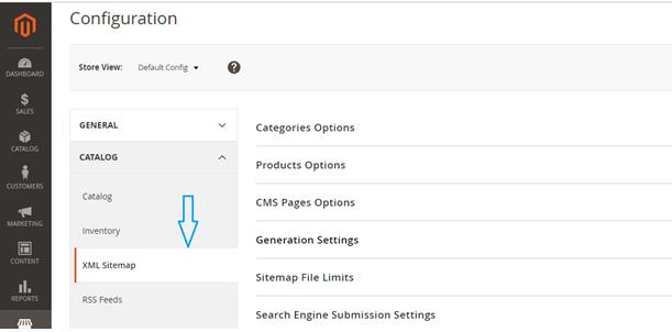 Magento-2-sitemap-configuration