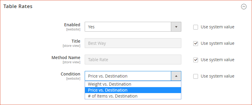 table-rate-configurations-condition