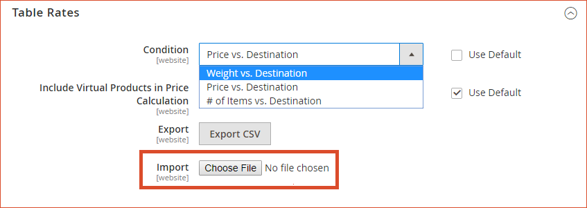 table-rate-csv-import