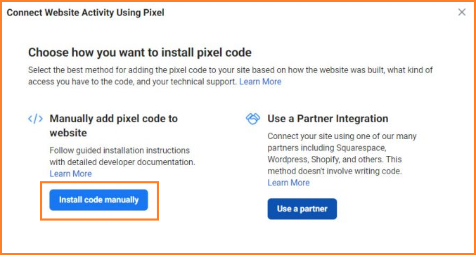 install-facebook-pixel-code-manually