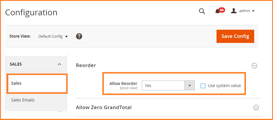 disable reorder in magento 2