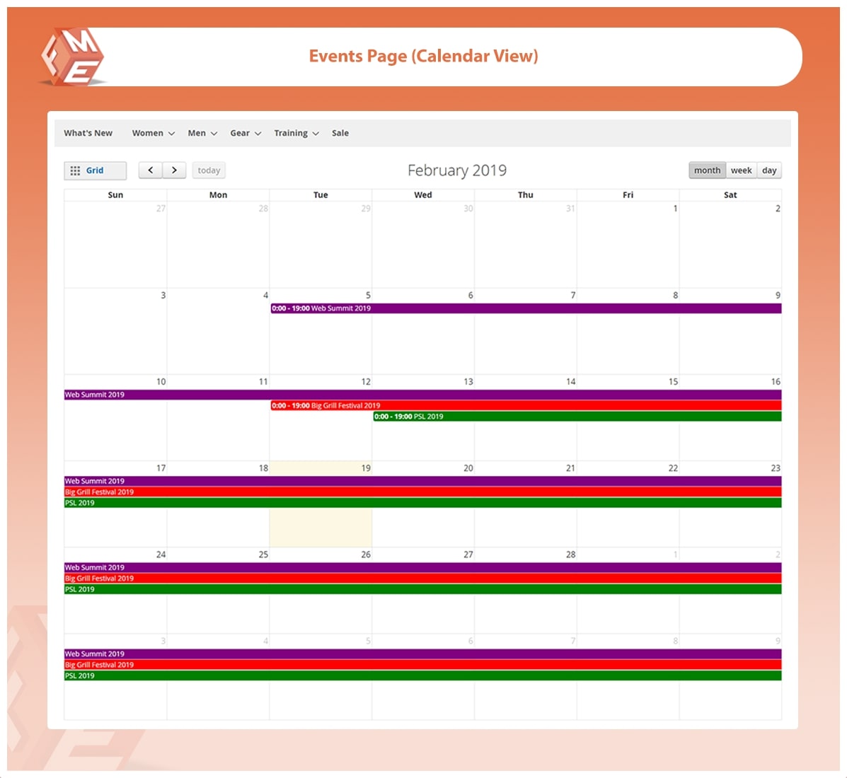 Magento 2 Event Manager Extension with Calendar & Tickets