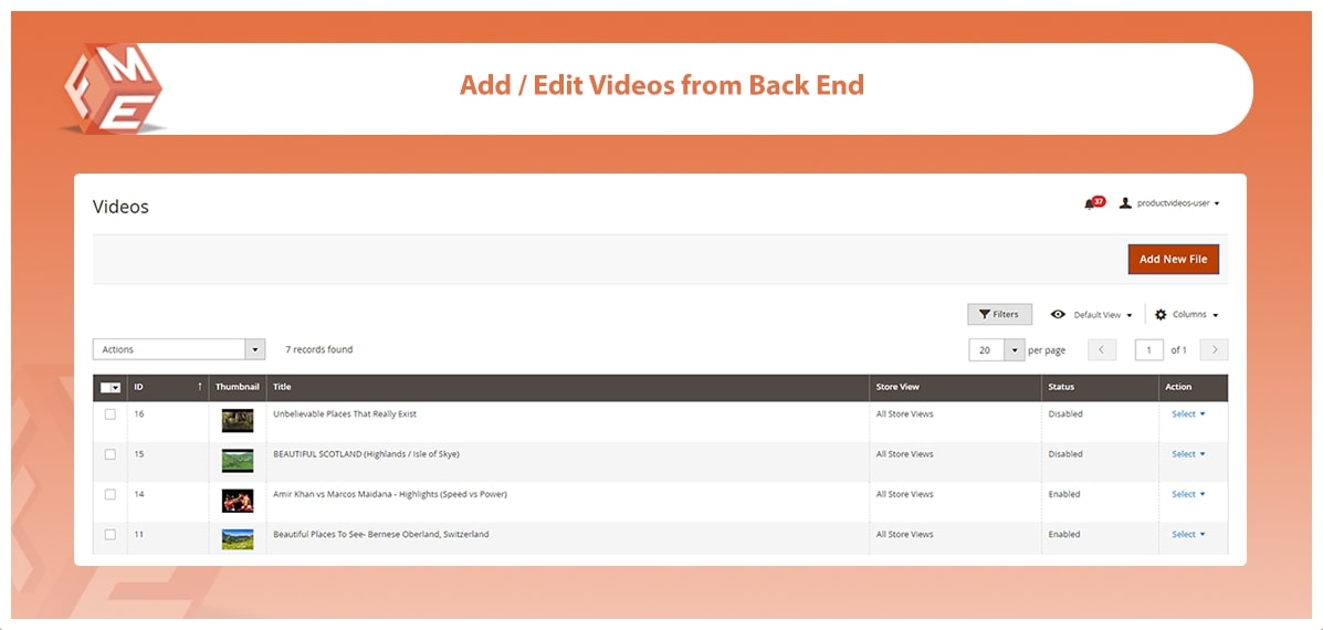 Magento 2 Product Video Extension, Embed YouTube Videos