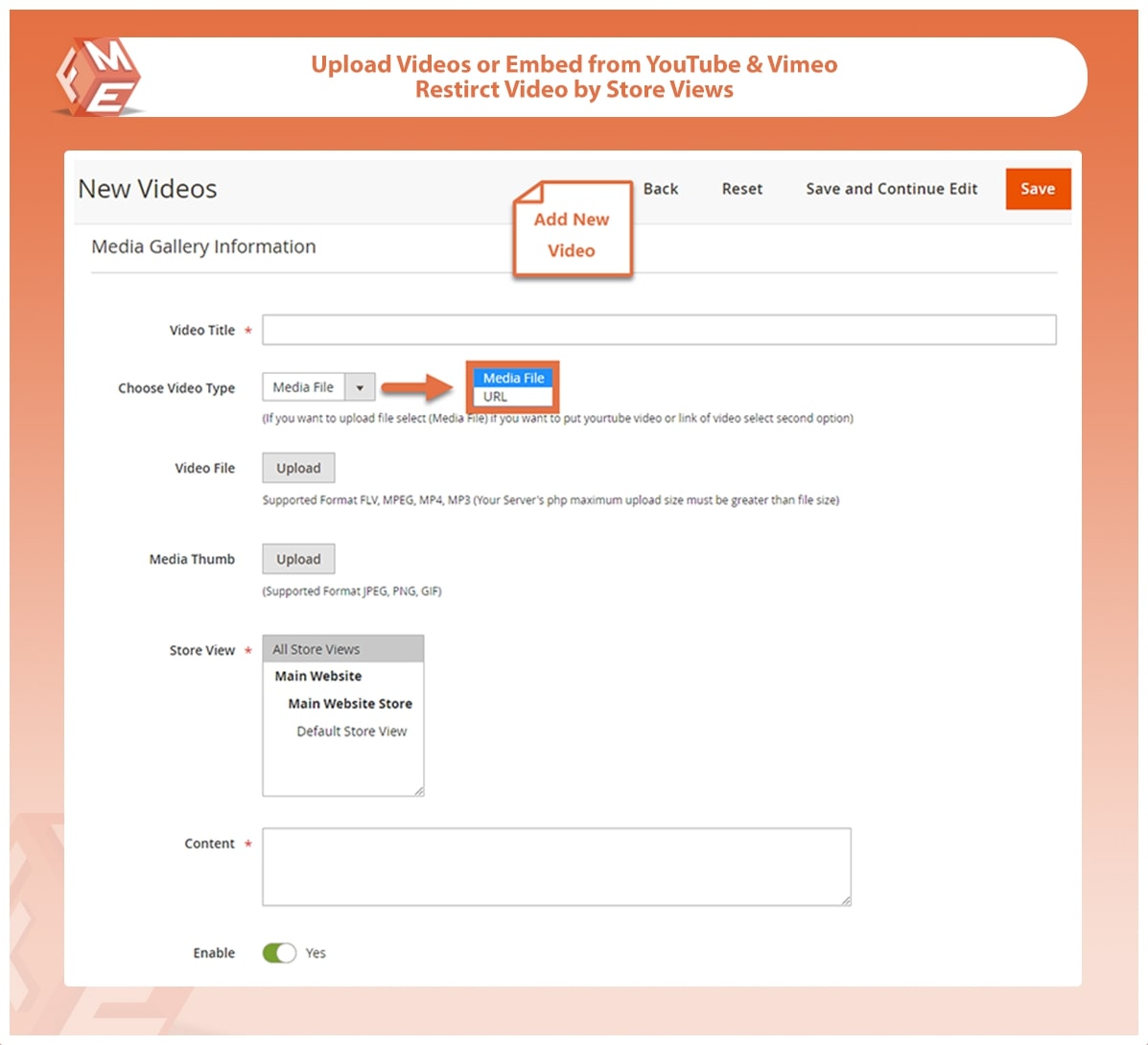 Magento 2 Product Video Extension, Embed YouTube Videos